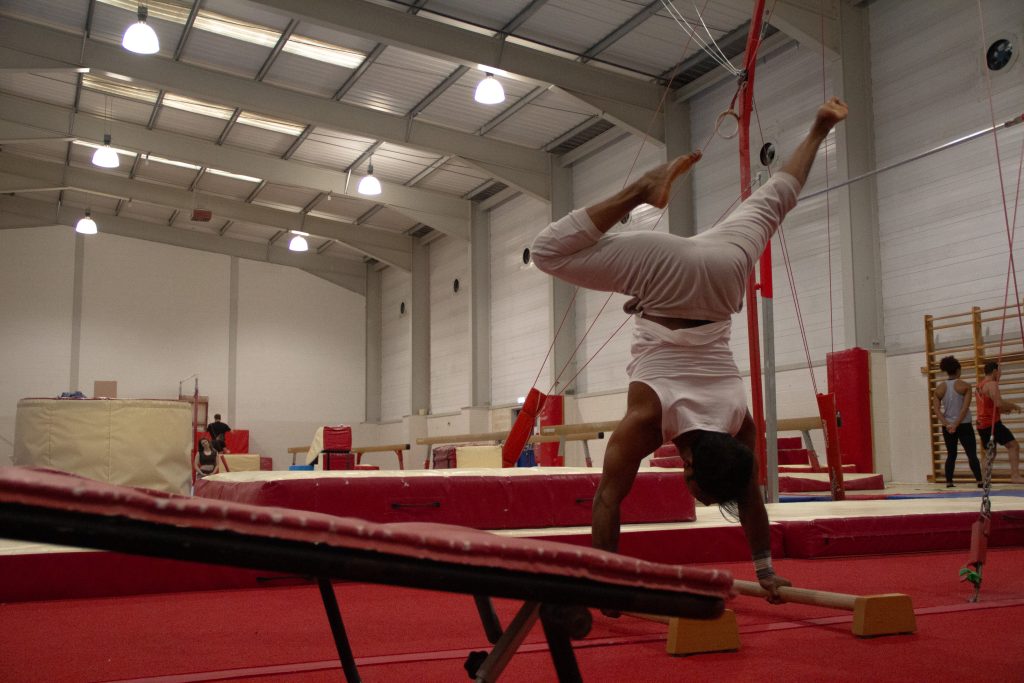 Fernando-Raymond-practicing-Handstand-in-East-London-Gymnastics-club